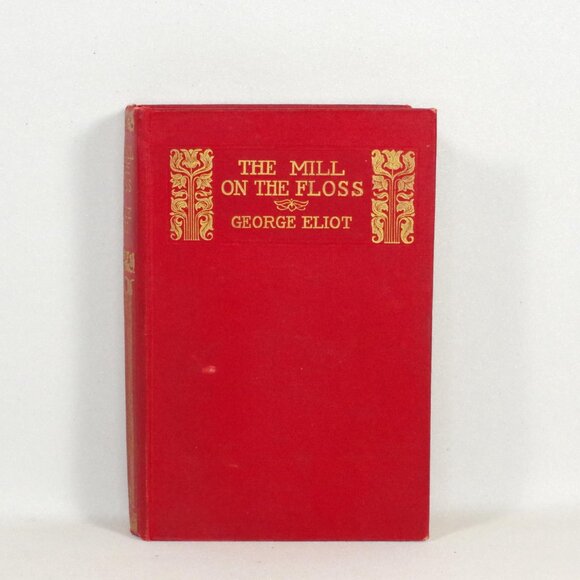 Red Antique Book, The Mill on the Floss by George Eliot, Ward Lock & Co Ltd., - Picture 2 of 6